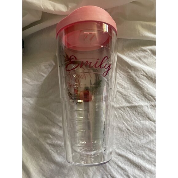 Bride & Maid Of Honor Tervis Tumblers With Lids 24 Oz Wedding Gifts Clear Plasti - Picture 4 of 8